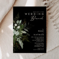 La verdure et la feuille d'or | Brunch Mariage noi