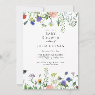 Invitation La verdure fleur sauvage   Flore des abeilles   BA