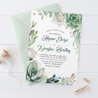 La verdure | Vert & Or | Mariage floral Succulent
