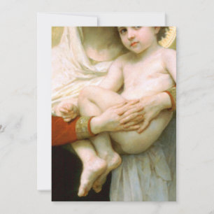 Invitation La Vierge Des Roses William Adolphe Bouguereau