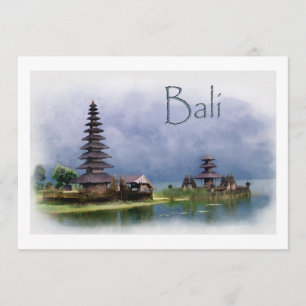Invitation Lac Bratanan Bali Indonésie