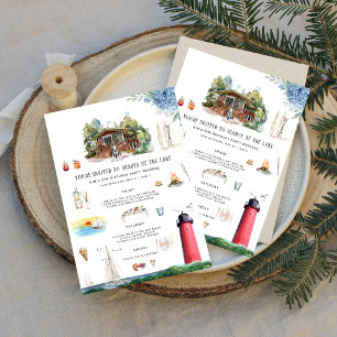 Invitation Lac Michigan   Fin de semaine d'anniversaire