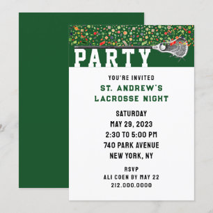 Invitation Lacrosse