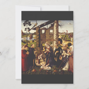 Invitation L'Adoration par Biagio d'Antonio Art Médiéval