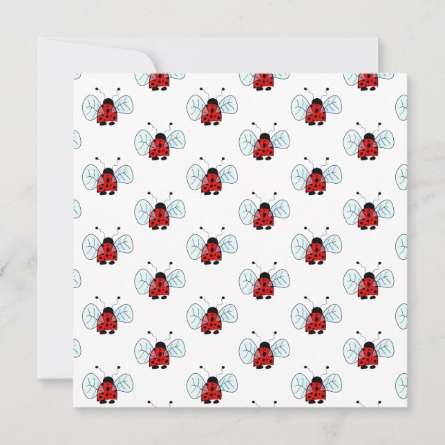 Invitation Ladybird (Devant)