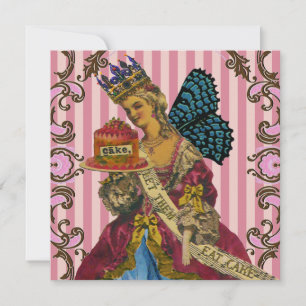 Invitation Laissez-les manger Gâteau CHANGE COULEUR - Invitat