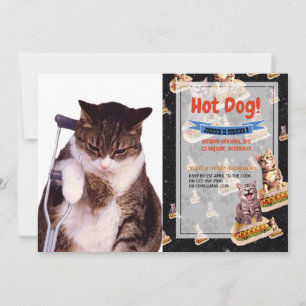 Invitation Lame cat