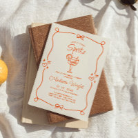 L'amour au premier Spritz Fête des mariées tirée m