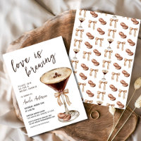 L'amour brasse la Fête des mariées Espresso Martin