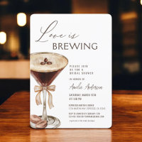 L'amour brasse la Fête des mariées Espresso Martin