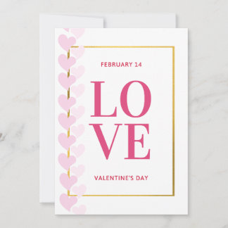 Invitation L'amour en fleur