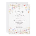 L'Amour Est Dans L'Invitation De La Douche Nuptial