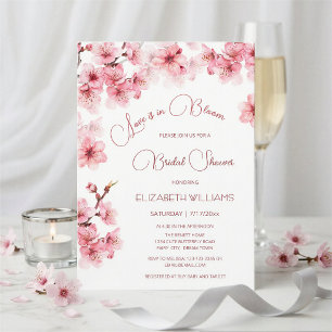 Invitation L'amour est en fleurs Fête de mariage aux fleurs