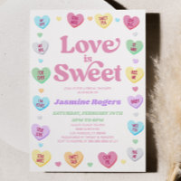 L'amour est sucré Valentine's Day Fête des mariées