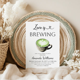 Invitation L'amour fait bouillir la cérémonie de mariage Matc