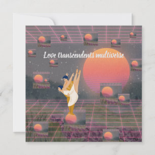 Invitation L'amour transcende le multivers