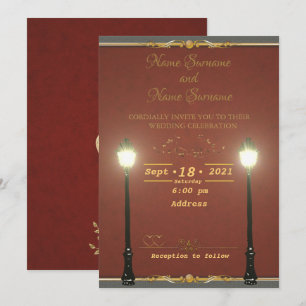 Invitation Lampadaire