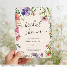 Lancement de Mariée Fleur de Champ Aquarelle