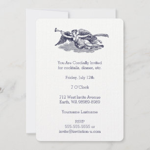 Invitation L'ange trompeur