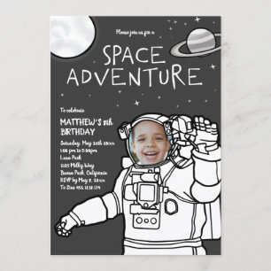 Invitation L'Anniversaire de l'aventure spatiale