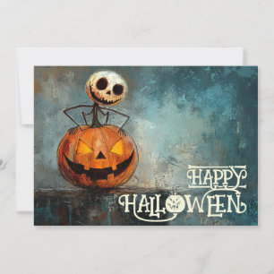 Invitation Lanterne Halloween Jack-O’-Laugh