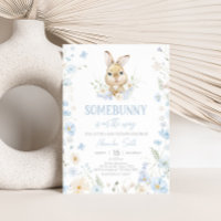 Lapin bleu Assez Baby shower