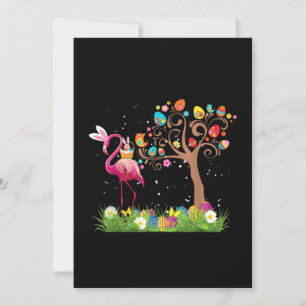 Invitation Lapin Flamant de Pâques 2021   Amoureux mignons du