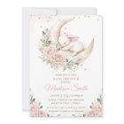 Lapin Lapin Lune Rose Blush Baby shower Floral
