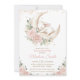 Lapin Lapin Lune Rose Blush Baby shower Floral