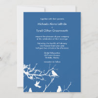 Lapis Lazuli Inséparables Mariage personnalisé