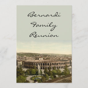 Invitation L'Arène, Vérone, Italie