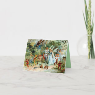 Invitation L'arrivée du roi et de la reine des fées