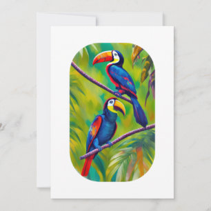 Invitation L'art ornithologique Toucan