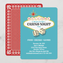 Las Vegas Marquee Casino Night Party Turquoise