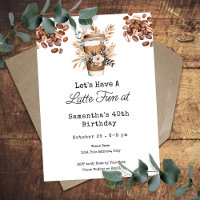 Latte Fun Coffee 40e Anniversaire Adulte