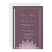 L'aubergine et rougissent mariage floral rose