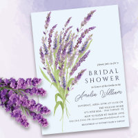 Invitation Lavender Bliss Bridal Shower