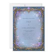 Lavender Starlight Filigree Wedding