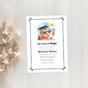 Invitation "L'avenir est brillant" Diplôme en finance