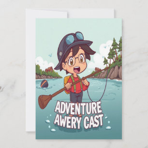 Invitation L'aventure d'Avery vous attend