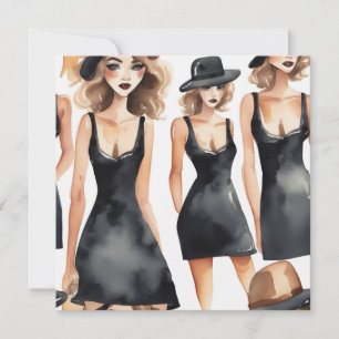 Invitation LBD Grace : Élégance intemporelle pour tous les in