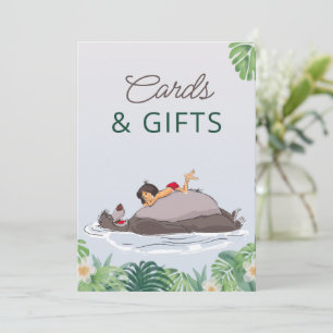 Invitation Le Baby shower du livre de la Jungle