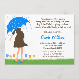 Invitation Le bébé arrosent l'invitation de douche pour le