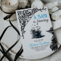 Le bébé d'Halloween brasse le Baby shower de garço