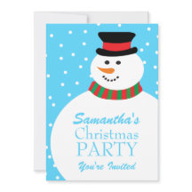 Le bonhomme de neige mignon de bande dessinée