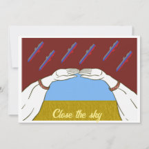 Le ciel pacifique "jaune et bleu" de l'Ukraine