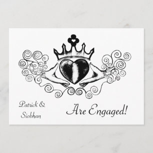 Invitation Le Claddagh (noir)