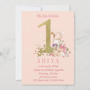 Invitation Le cygne d'anniversaire