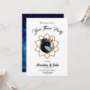 Invitation Le Cygne qui garde la Lune.
