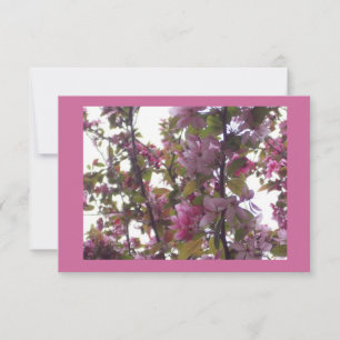 Invitation Le déjeuner des dames avec l'invitation de fleurs